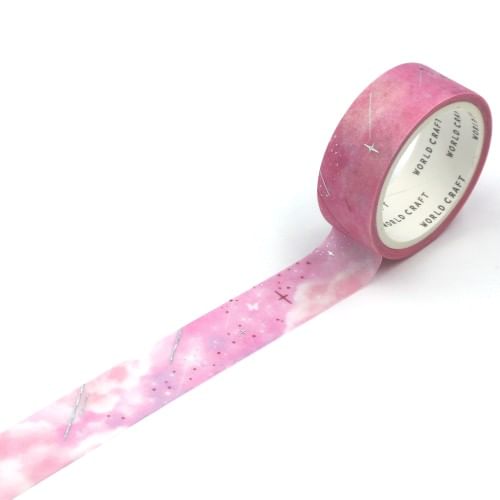 MDS - World Craft Kira Kira Masking Tape Dromerig (15mm×5m)