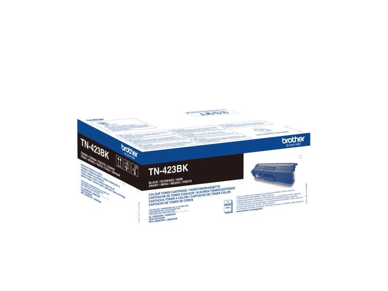 Brother Toner TN-423BK Black Toner, Black