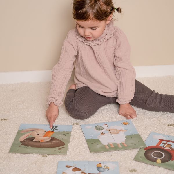 Little Dutch Puzzel 4-in-1 Little Farm FSC