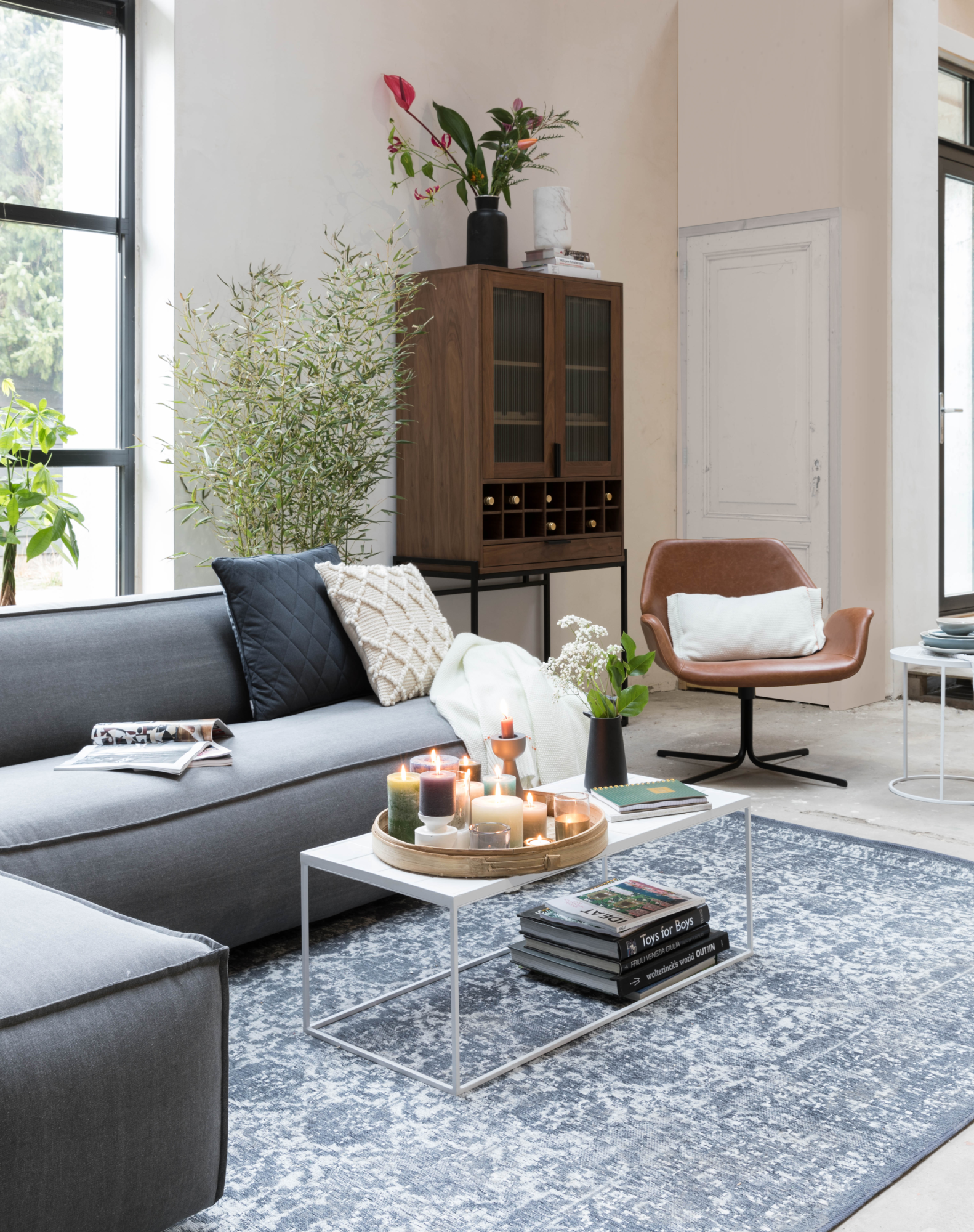 Salontafel Glazed - wit