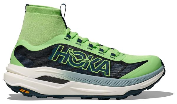 Chaussures Trail Hoka Tecton X 3 Vert/Bleu Homme