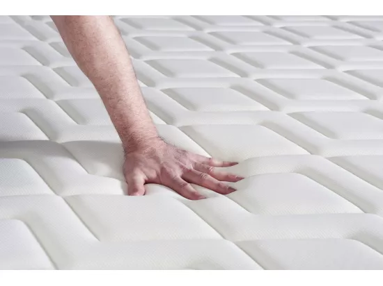 Ensemble matelas 80x190 ACTIMEMO SOFT 3zones de confort + sommier KIT gris