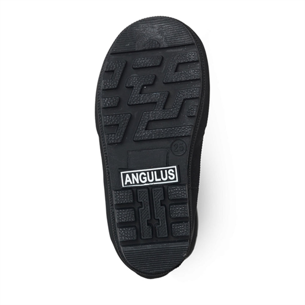 Termo Gummistøvle Black - Angulus → Luksusbaby.dk