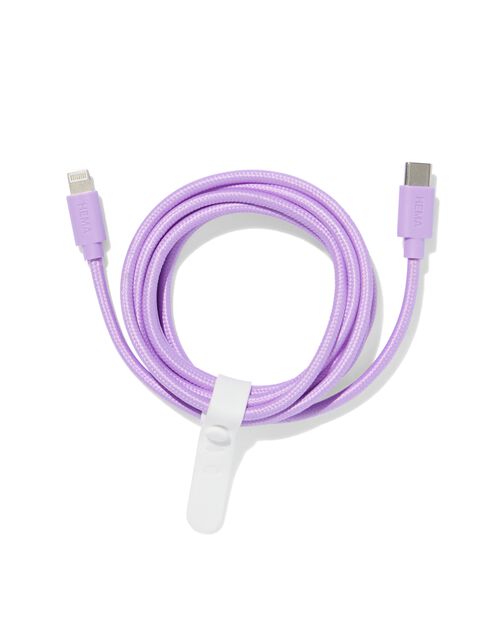 câble chargeur USB-C vers 8 broches 1,5m