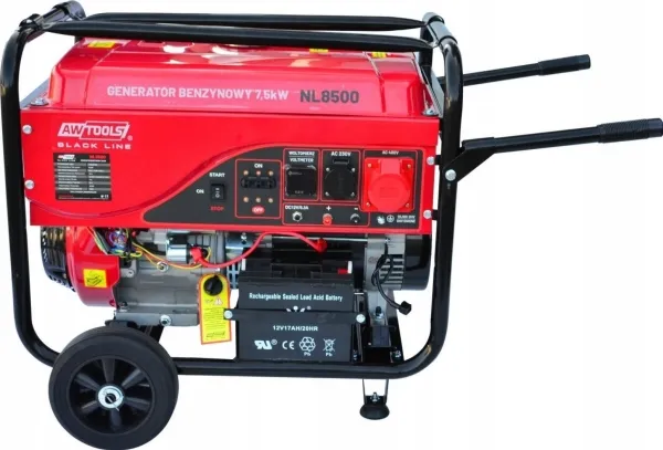 PETROL GENERATOR 7,5kW 230/400V BLACK LINE