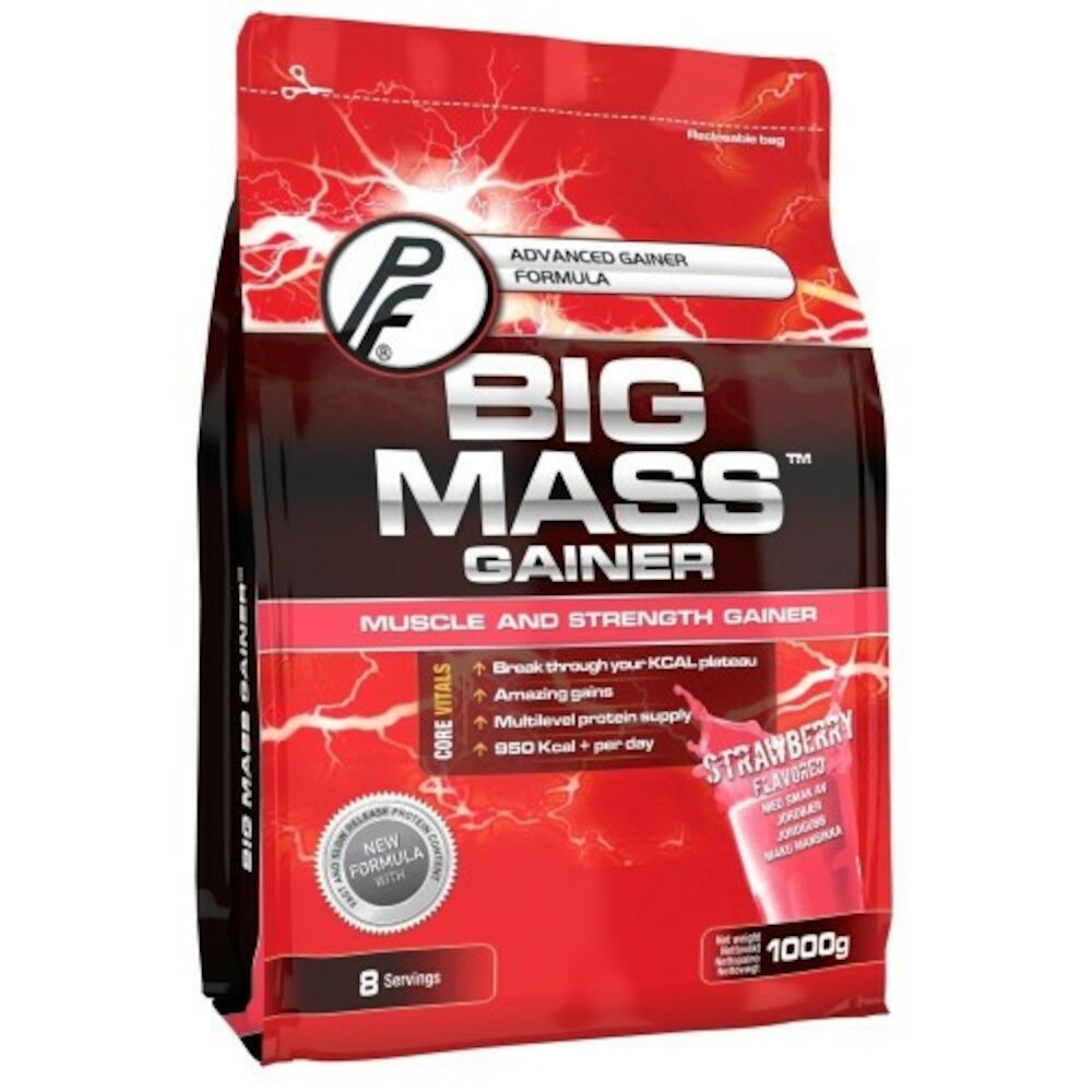 Big Mass Gainer Strawberry 1 kg