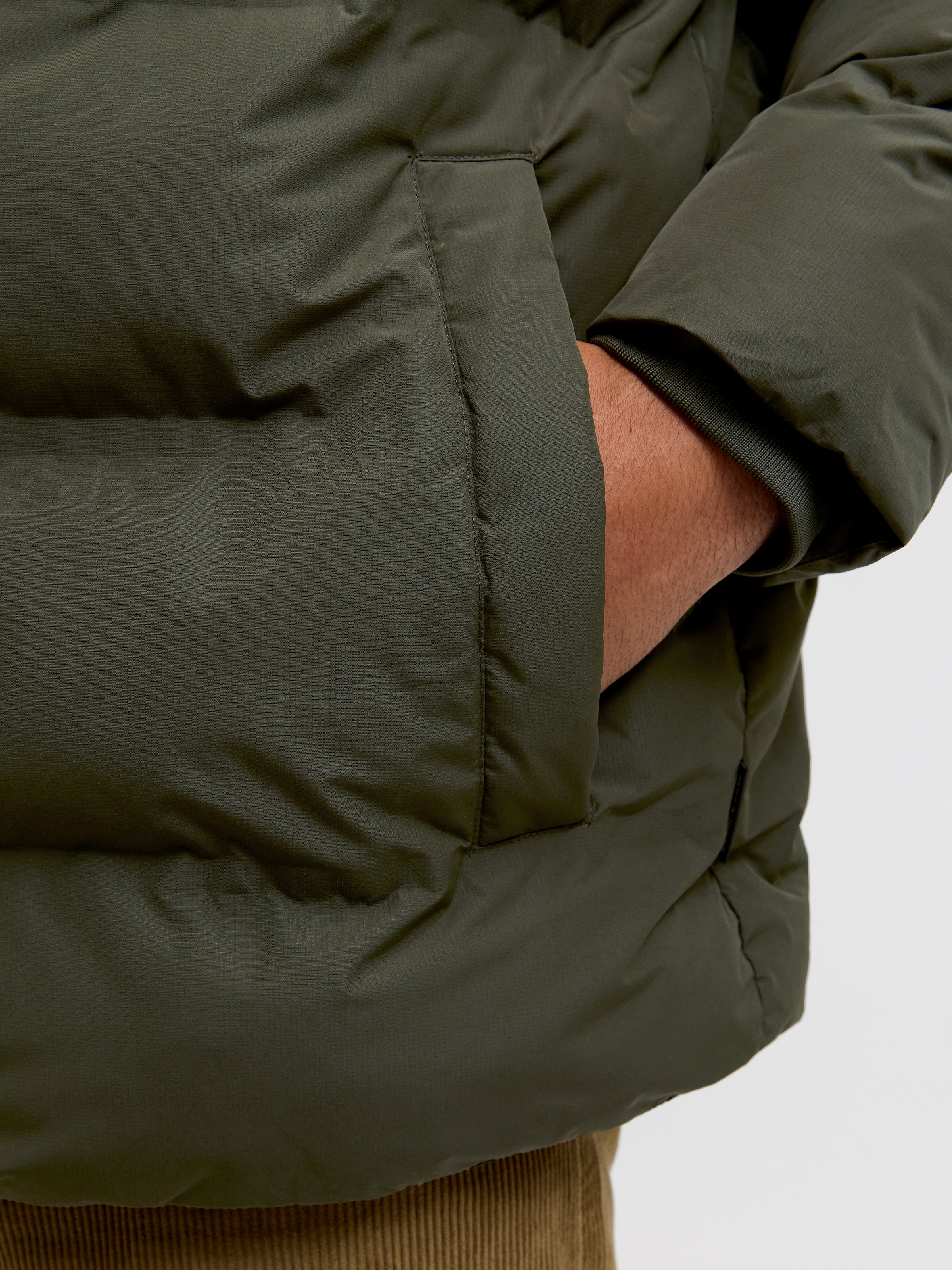 Jack & Jones PlusSize Steppjacke »JJESOHO PUFFER HOOD SN PLS« mit Kapuze