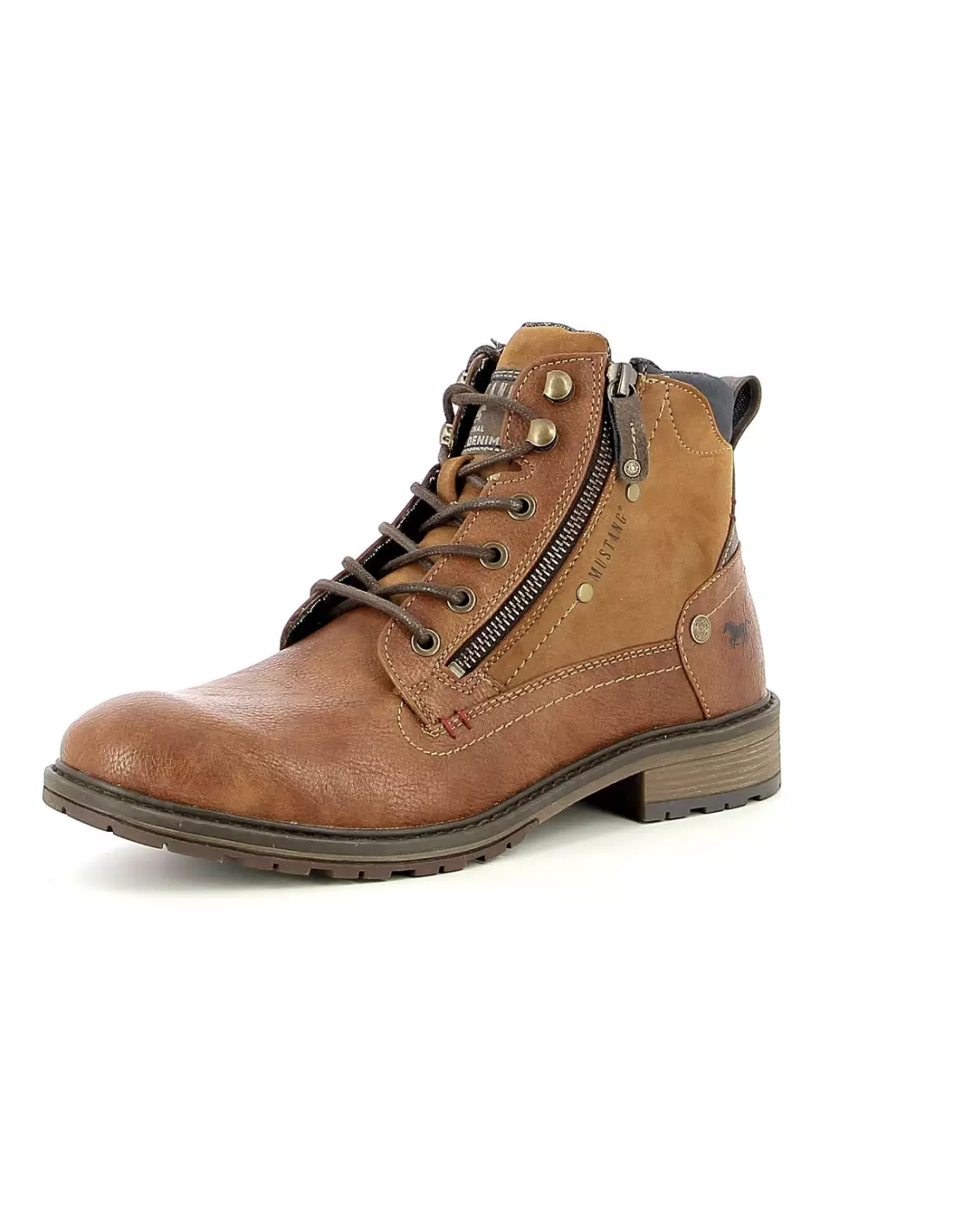 MUSTANG MUSROM - Bottines & boots Cognac
