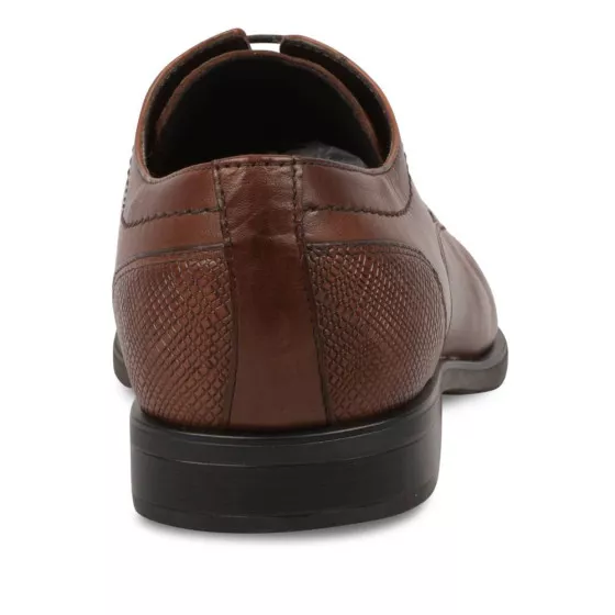 Derbies MARRON B-BLAKE CUIR