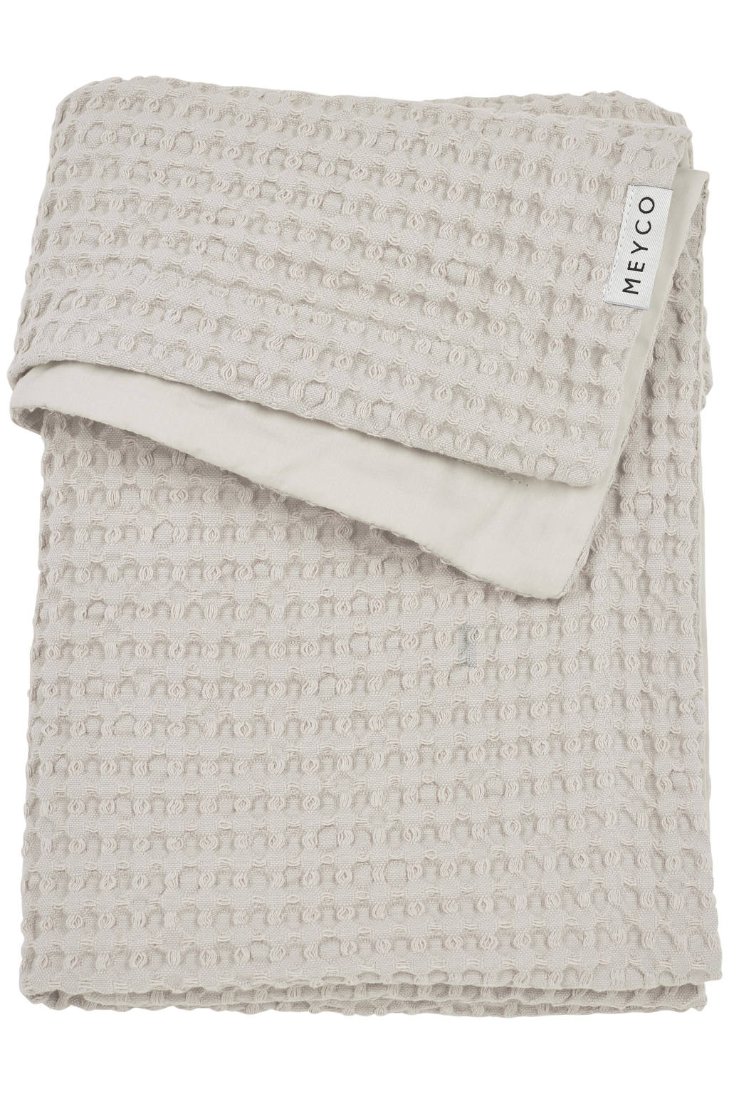 Kwalitatief goed productledikantdeken Waffle Cotton Greige