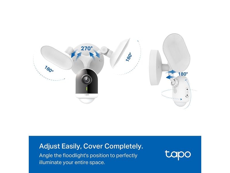 TP-Link Netzwerkkamera Tapo C720 2K QHD Intelligente Flutlichtkamera