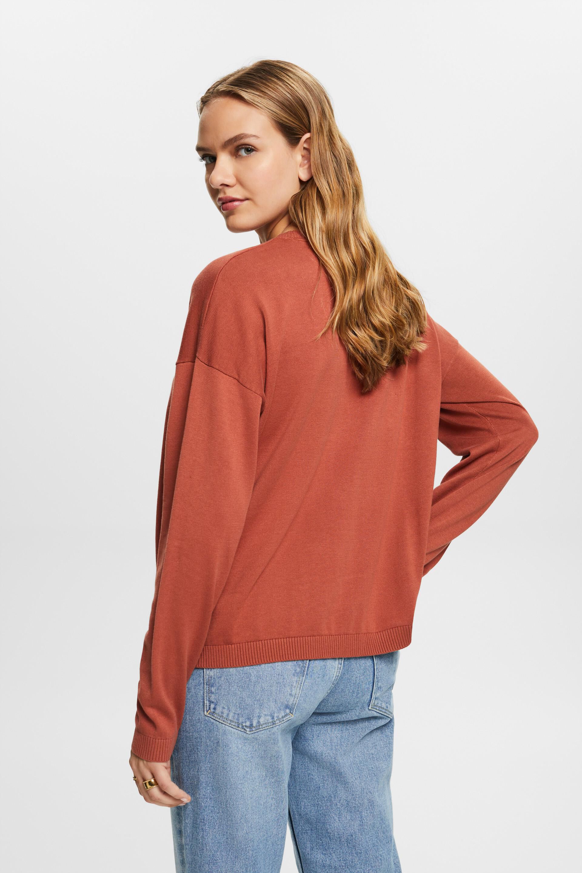 Pull-over oversize, 100% coton