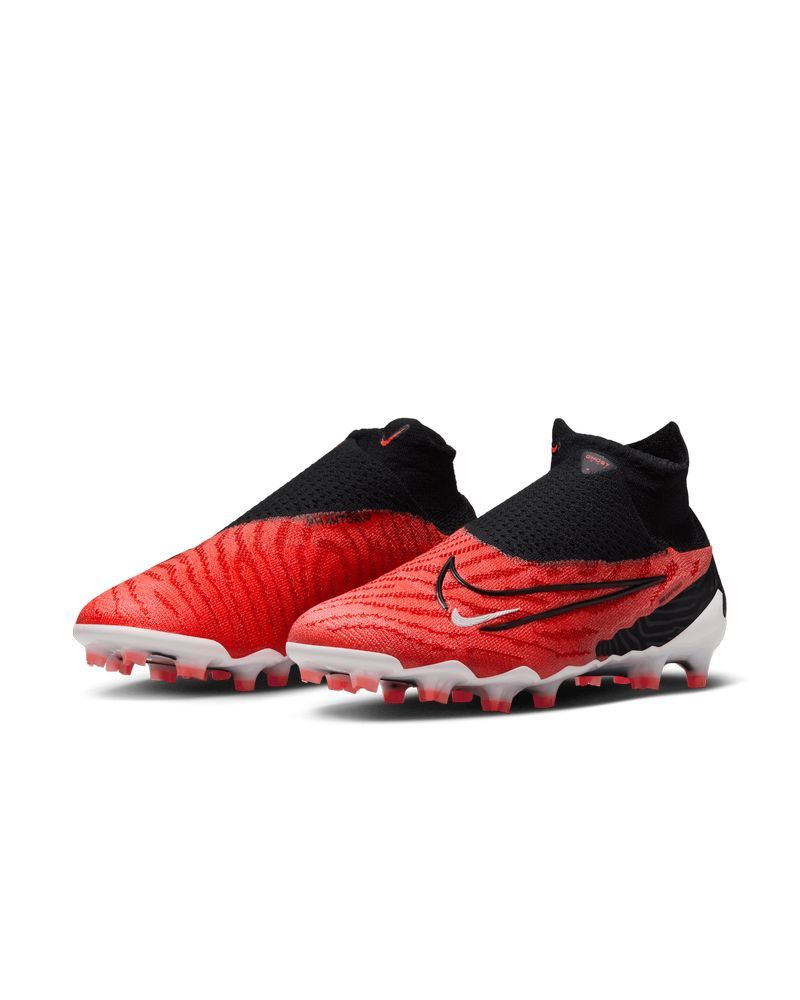 Chaussures de football Nike Phantom GX Elite FG Rouge & Noir pour homme
