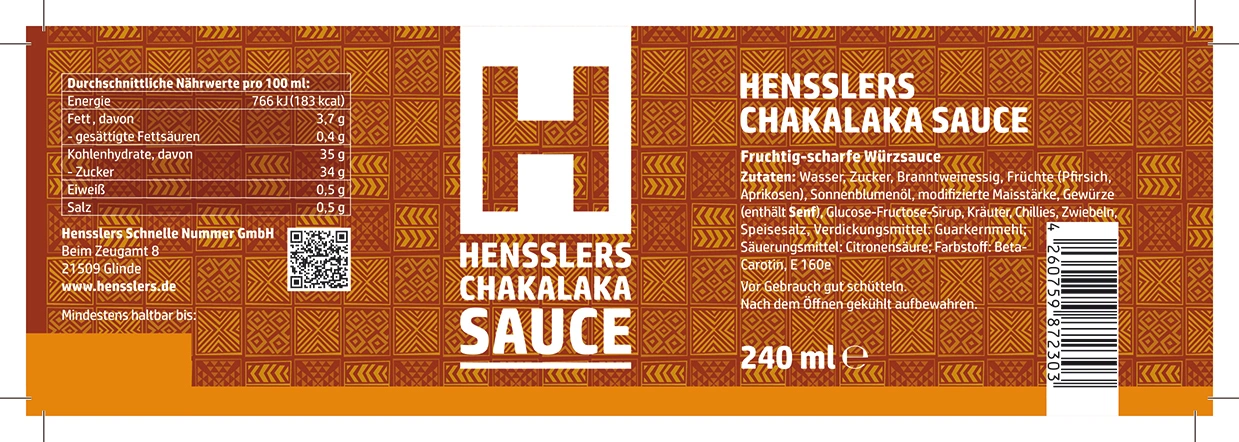 Hensslers Fruchtige Saucen 3er-Set