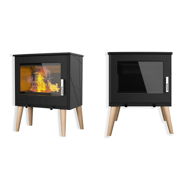 Poêle à bois en fonte Supra Usko 8.7kW 150m²