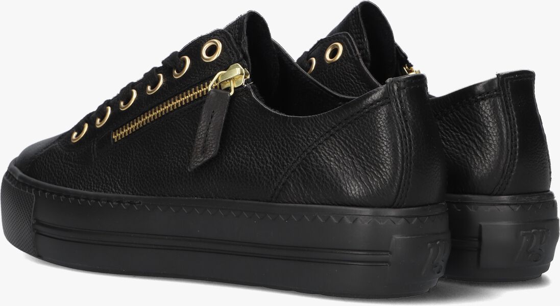 PAUL GREEN zwarte paul green lage sneakers 5006