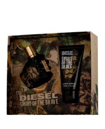 Diesel Spirit of the Brave Set mit Shower Gel 35ml-50ml