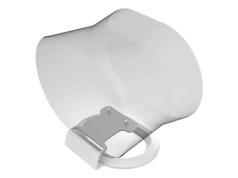 Flexson FLXE300DS1011, Skrivebord, Acrylonitrilbutadienstyren, Rustfrit stål, Hvid, Loft, 1 ben, Sonos Era 300