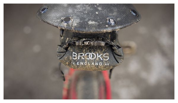 Sacoche de Selle Brooks Scape 1L Marron Kaki Mud