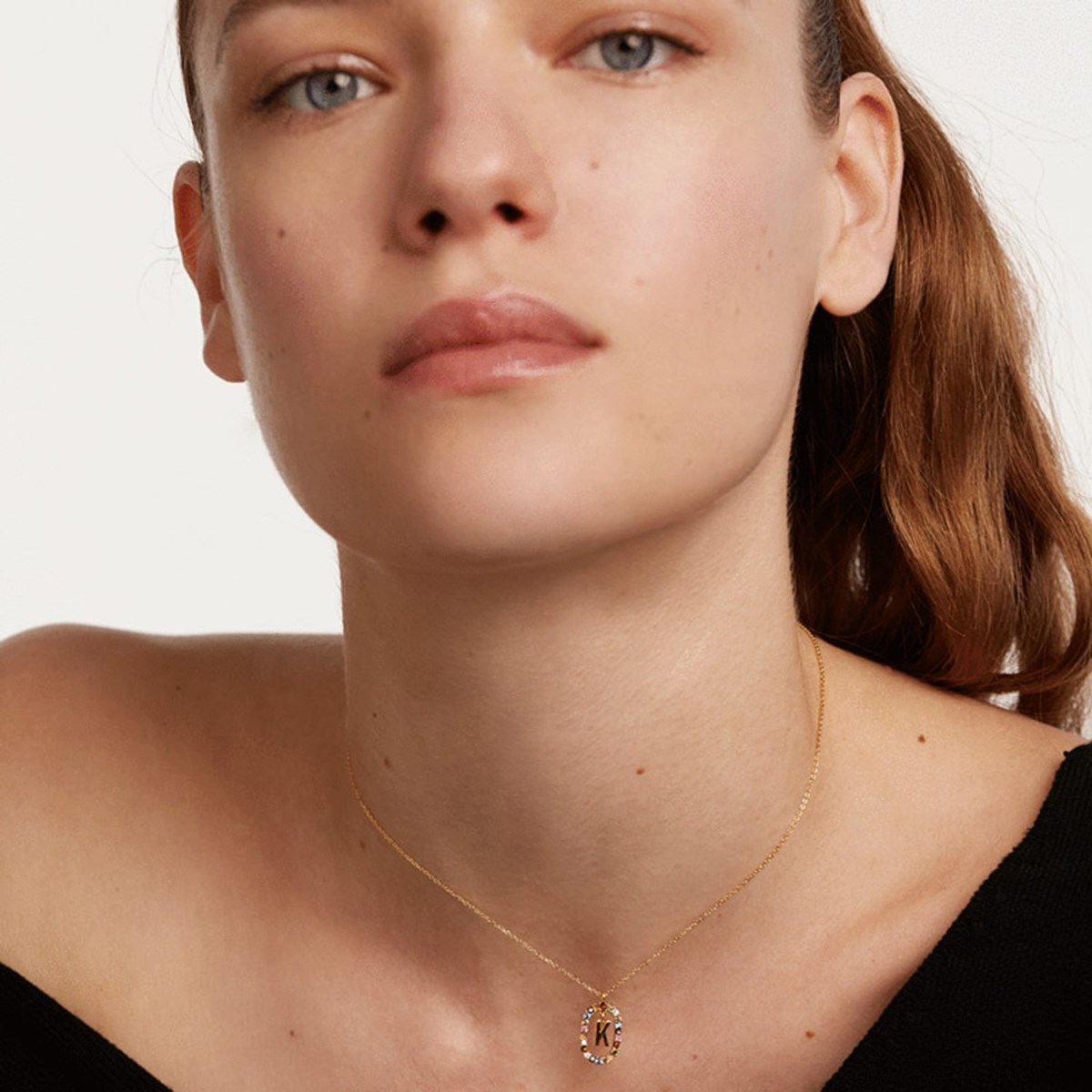 Collier PDPaola Lettre K plaqué orCollection NEW LETTERS