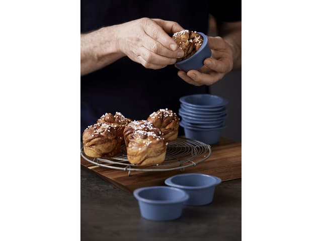 By Tareq Taylor Cupcake-/Kanelsnegleform Indigo