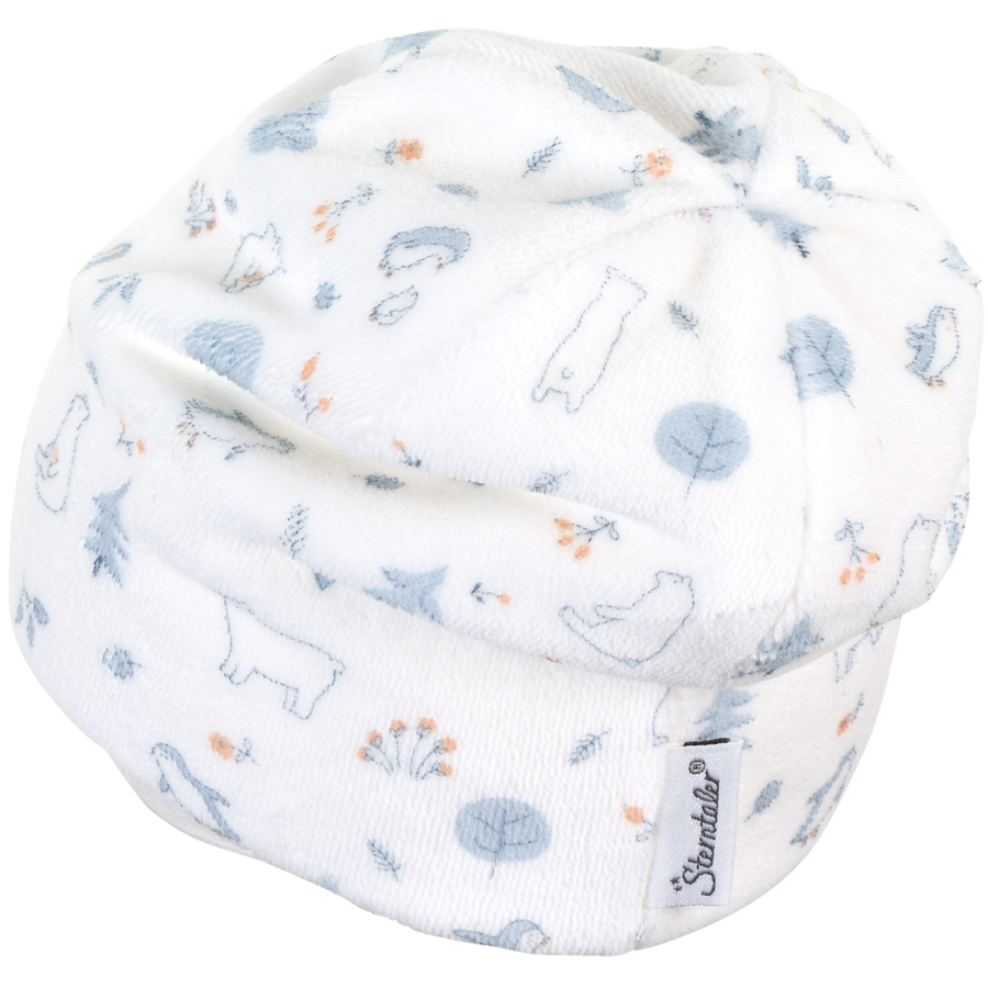 Sterntaler Beanie Tiere ecru