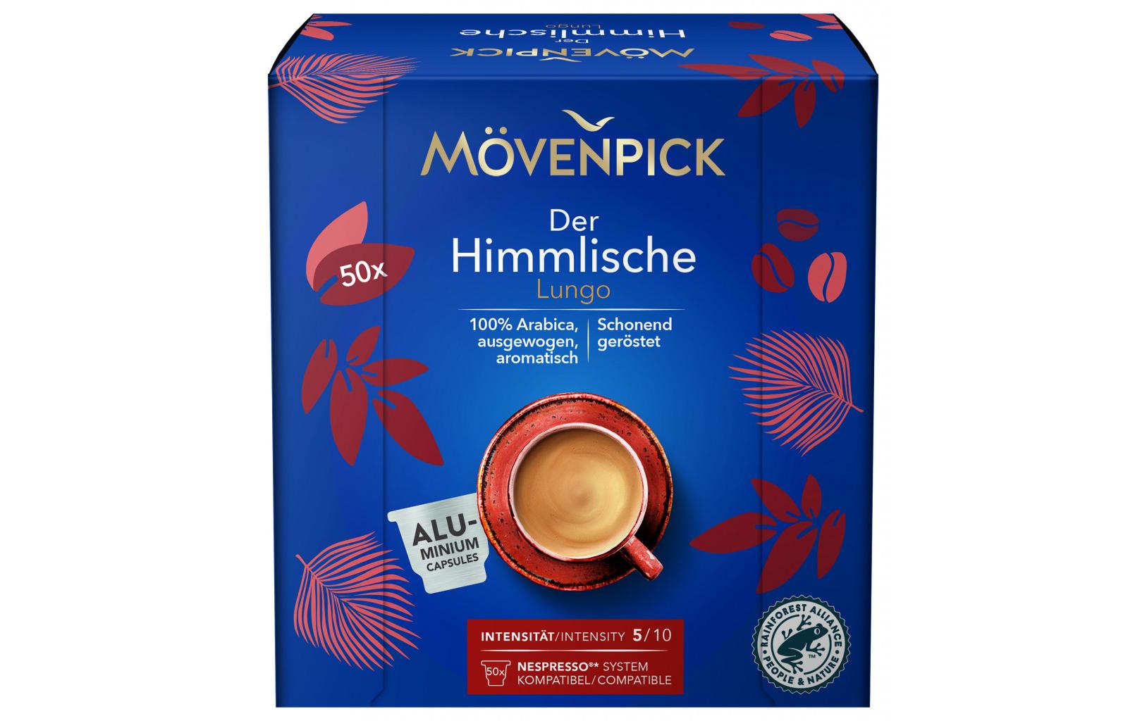 Kaffeekapseln Der Himmlische 50 StückAluminiumkapseln für Nespresso Maschinen
