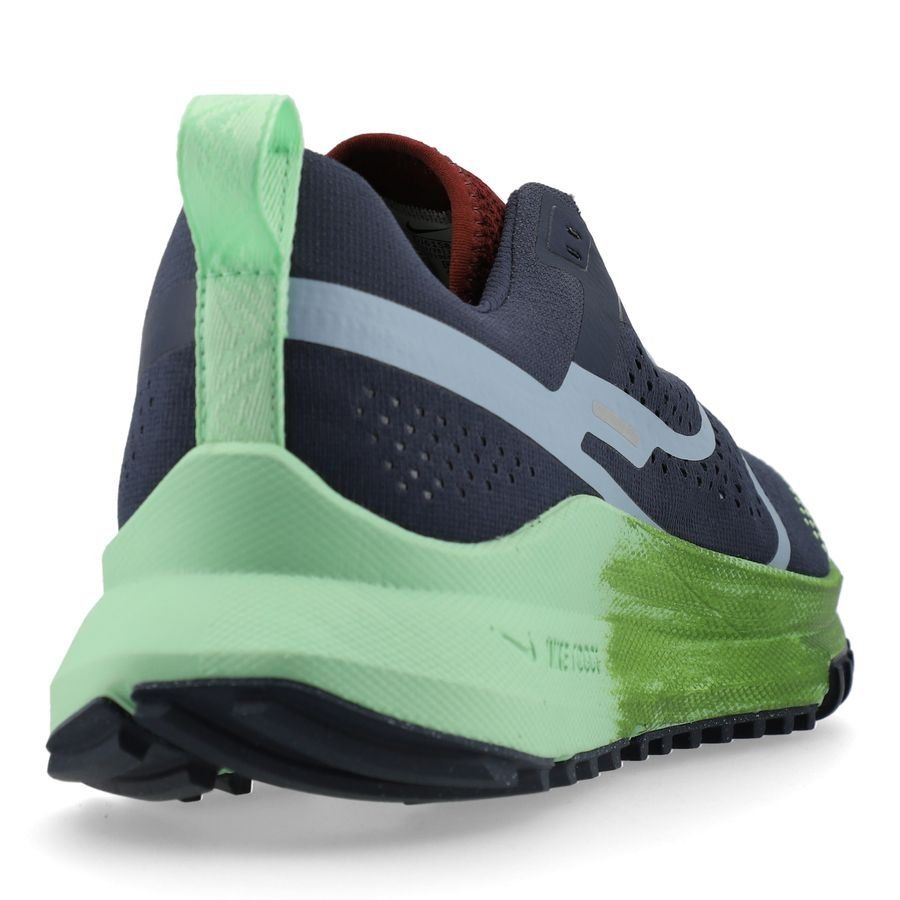Nike Chaussures de Running React Pegasus Trail 4 - Bleu Marine/Vert