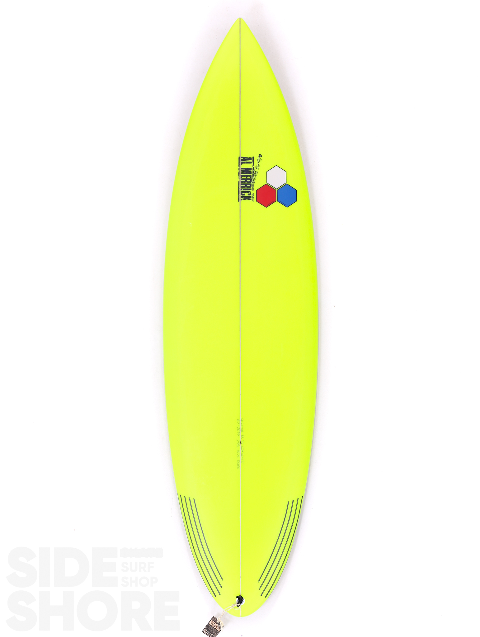 Al Merrick Happy Traveler - Yellow Spray - 6'7 x 20 3/4