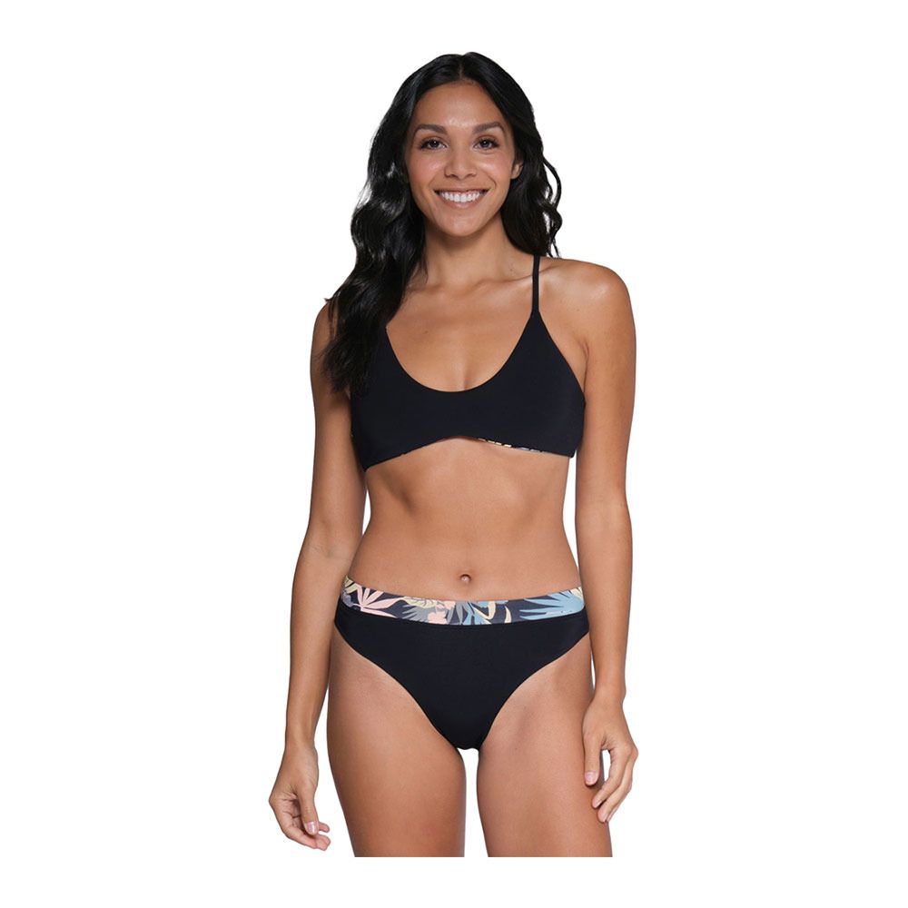 Salty Crew TANDEM - Haut de maillot de bain Femme black