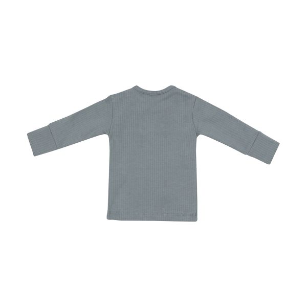 Klein Baby Shirt Rib - Maat 50 - Stone Green