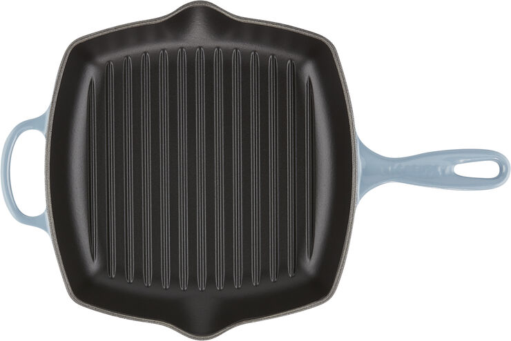 Le Creuset Kvadratisk Grillpande 26 cm Chambray Chambray