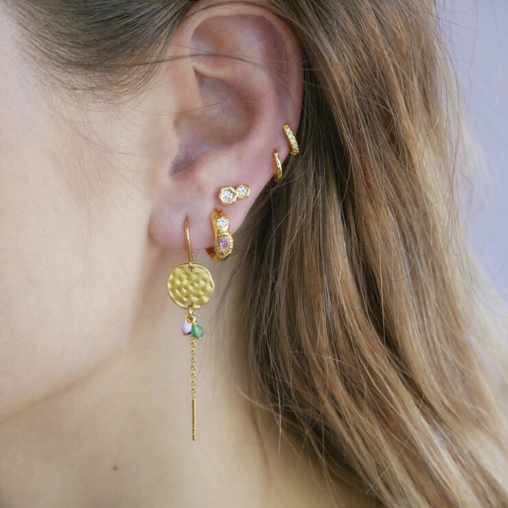 ENAMEL Copenhagen Hoops, Classic 8 mm 925s/gp