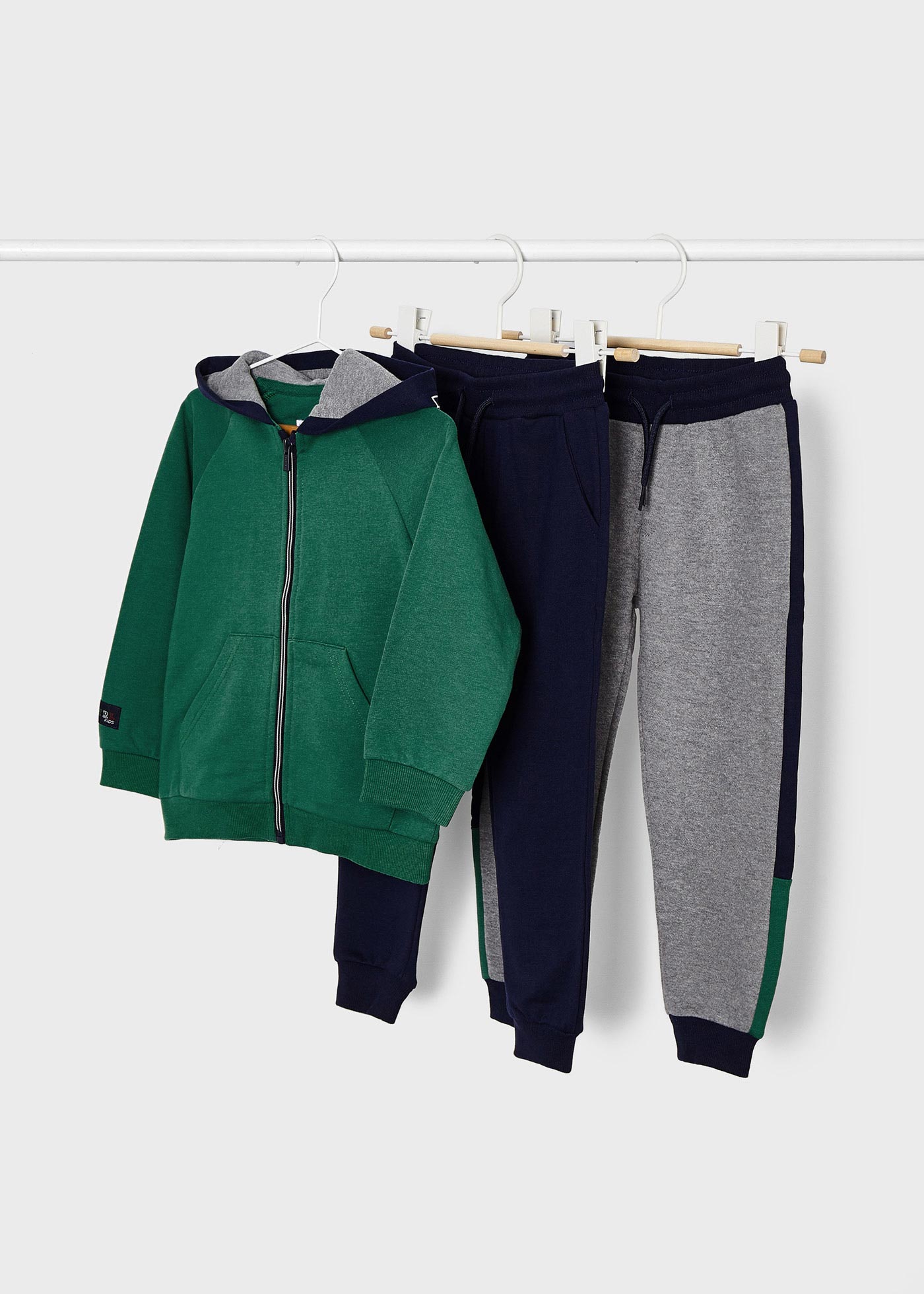 Conjunto de treino básico de 3 peças para meninos