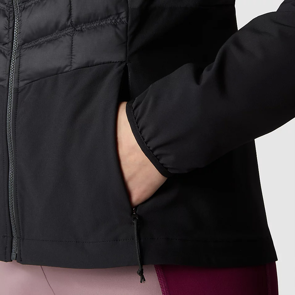Mountain Atheltics Lab Hybrid ThermoBall Jacket Dame TNF Black/Asphalt Grey/TNF Black