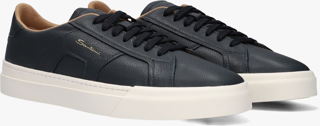 blauwe santoni lage sneakers 21967