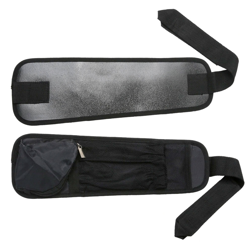 (37x12.5cm) Autositz Hänge Organizer Flaschenhalter Tasche - Schwarz