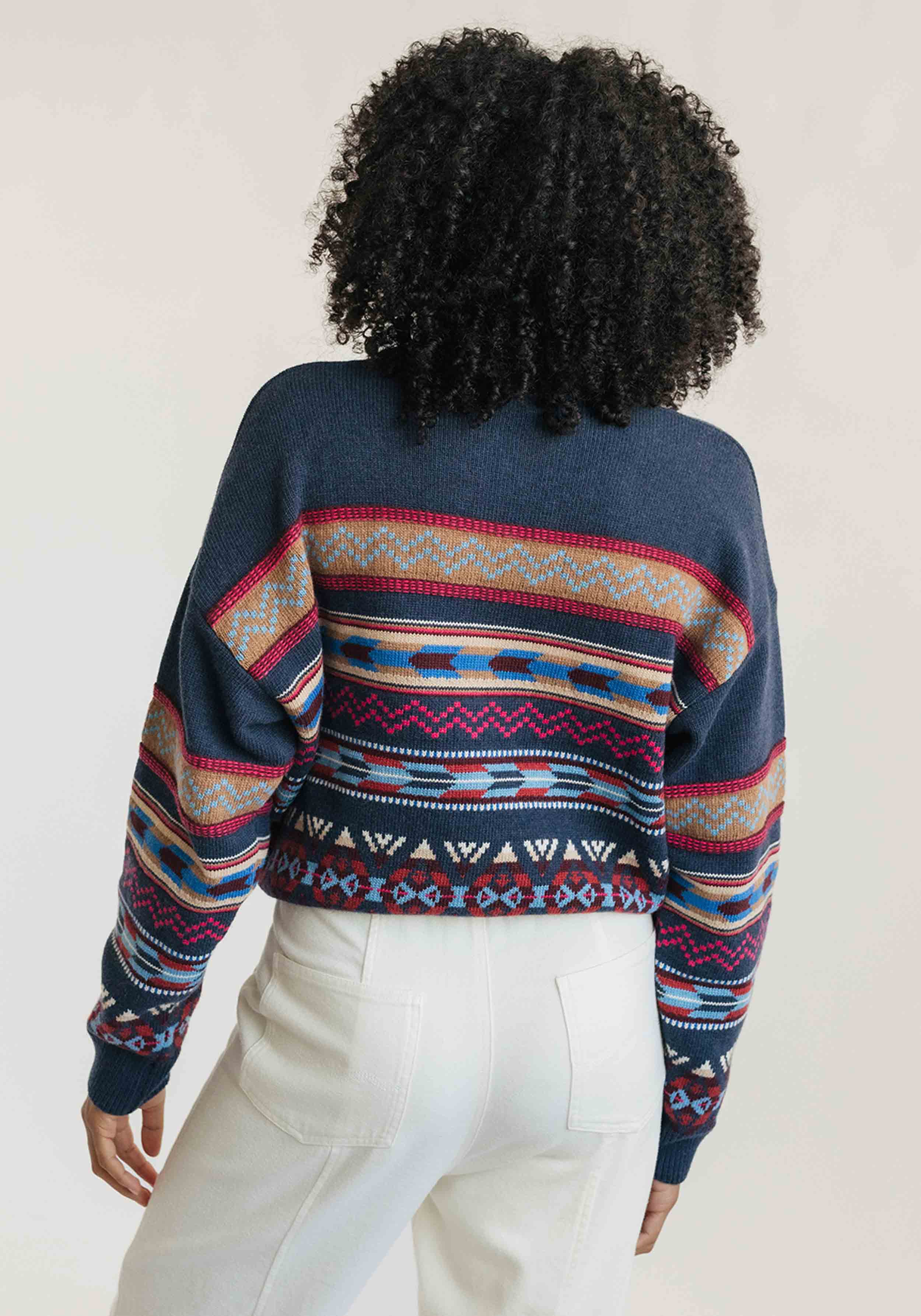 Twothirds Strickpullover Buckow Jacquard