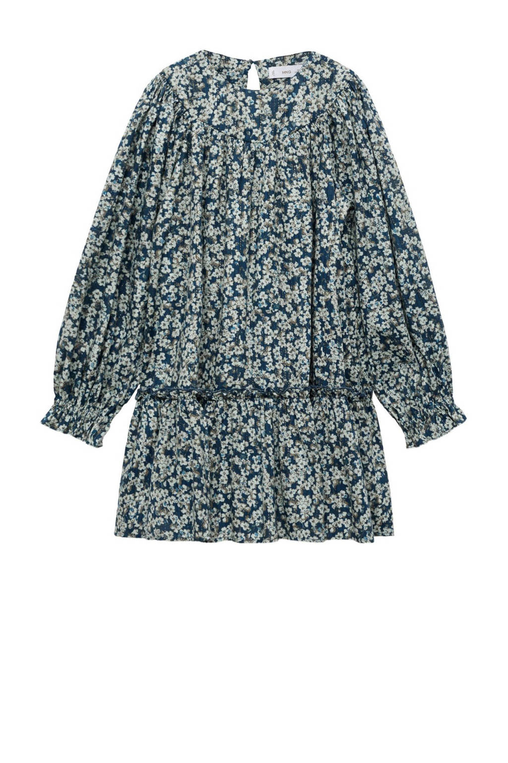 Mango Kids midi jurk groen