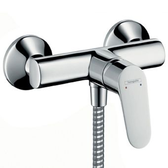 Hansgrohe Focus E2 douchekraan z. omstel m. koppelingen HOH=15cm chroom