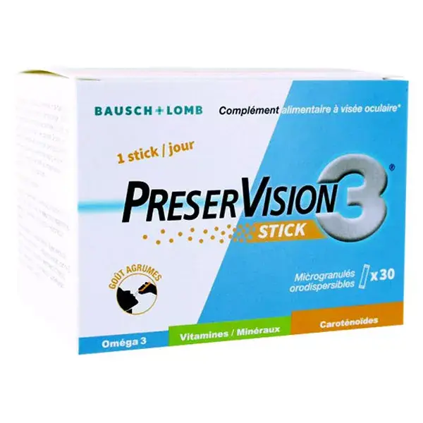 Conservante Bausch & Lomb 3, 30 palitos