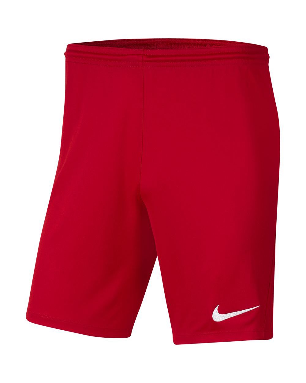 Short Nike Park III Rouge pour homme