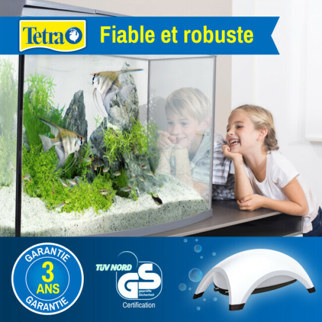 Pompe à air Tetra APS blanche pour aquarium