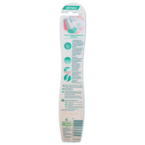 elmex Expert Präzision sensitive Zahnbürste