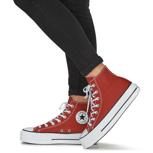 Converse - CHUCK TAYLOR ALL STAR LIFT PLATFORM SEASONAL COLOR - Terracotta