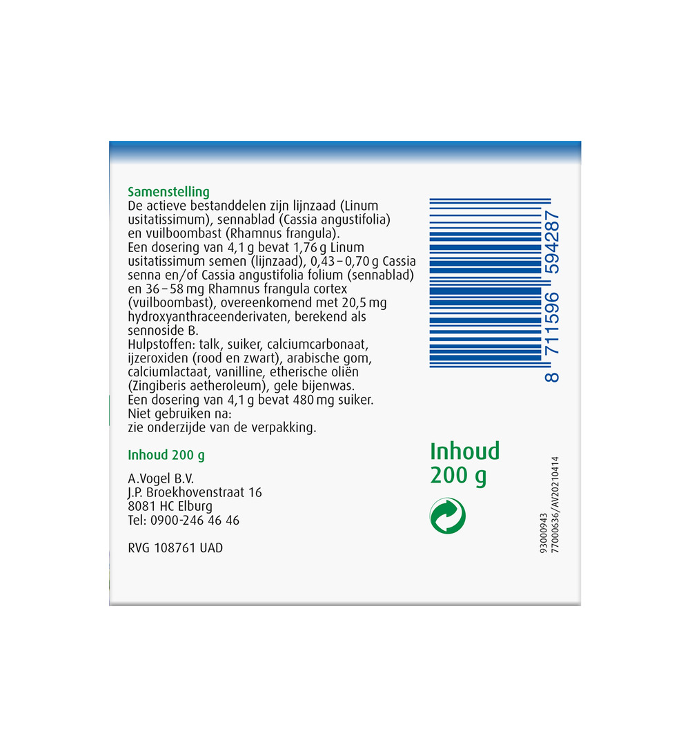 A.Vogel Linoforce korrels (200 gr)
