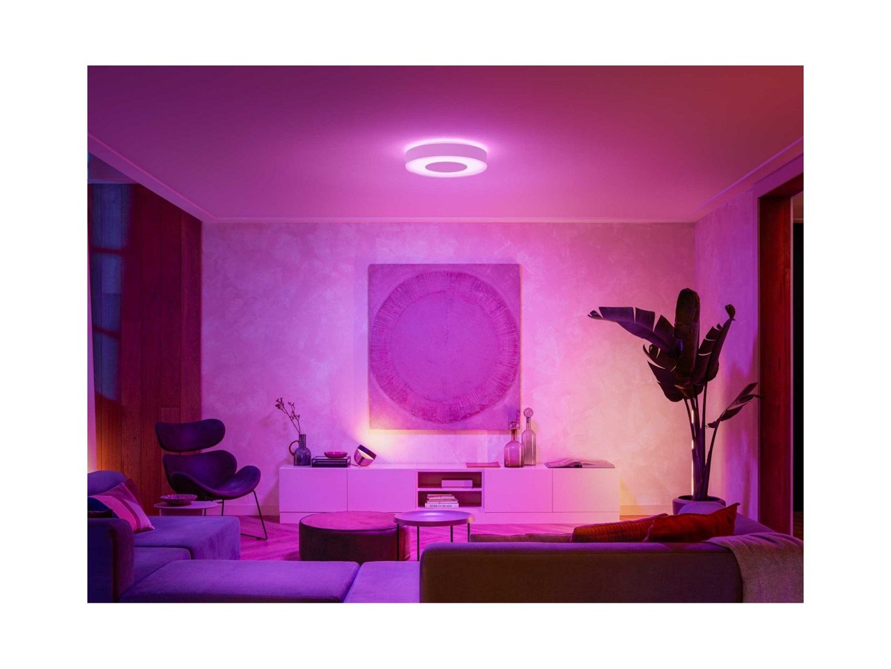 Philips Hue - 2x Infuse Stor Loftslampe & Bridge - Bundle