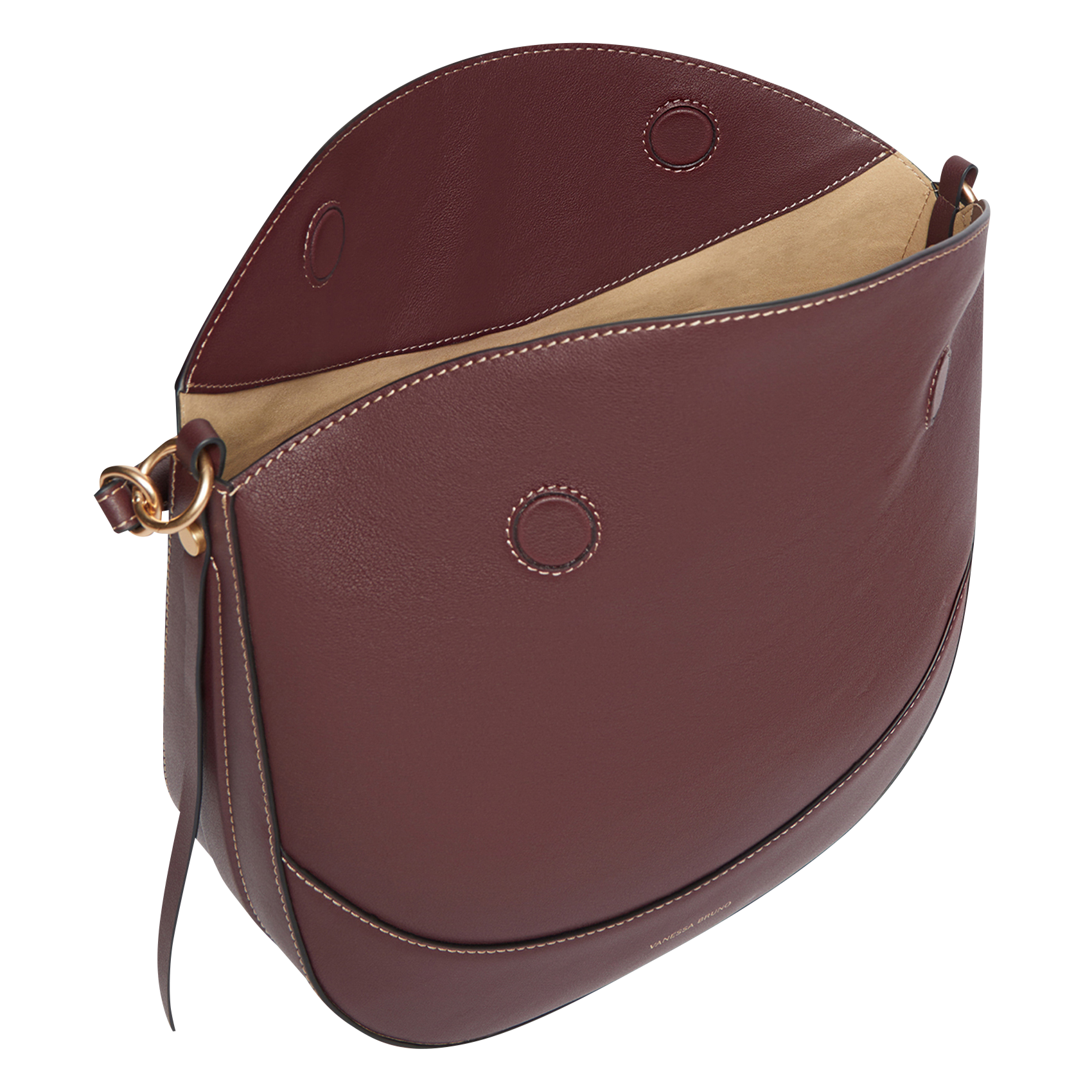 DAILY - Sac épaule en cuir | Rouge