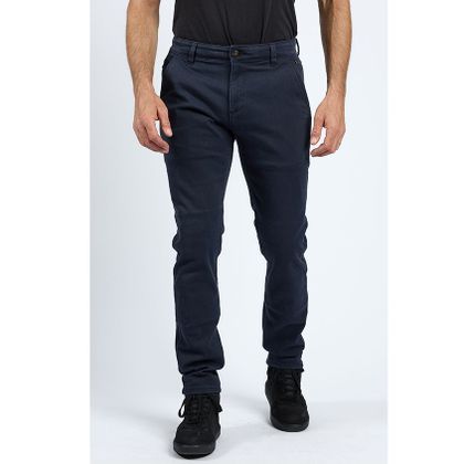 Jean Ixon CHINO - Tapered - Bleu / Orange