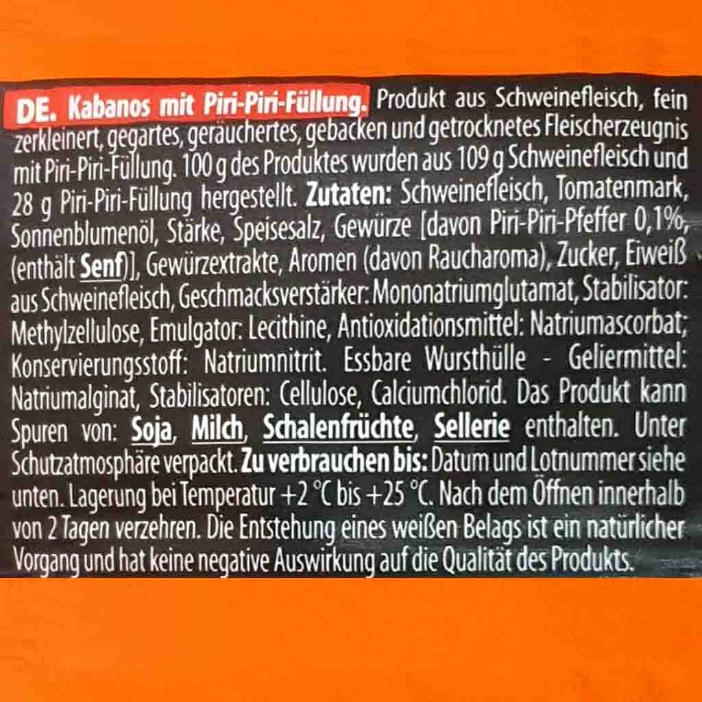 Tarczyński Snack It Kabanossi Extreme Piri-Piri 95g MHD:3.3.25